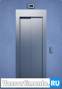 Дверь шахты лифта